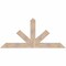 Ekena Millwork Saratoga Smooth Timber Gable Bracket, Douglas Fir, 72"W x 33"H x 5 1/2"D x 5 1/2"F, 11/12 Pitch GBW072X33X0606SAR00SDF - alternate 1